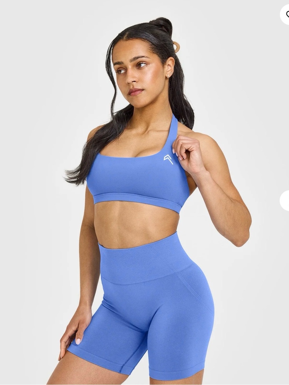 Oner Active EasyLift Halter Bralette with White Logo